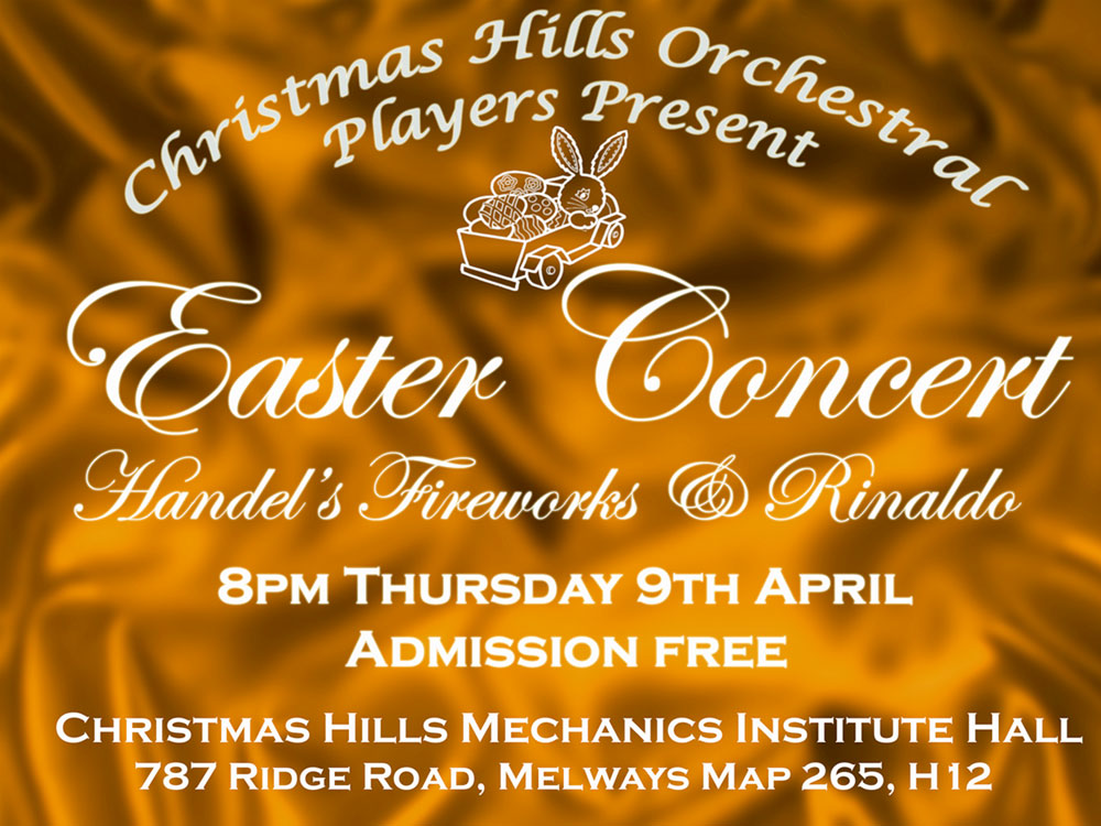 Events at Christmas Hills Hall